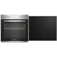 Beko BBUC12020X, Keramik, 4 Zone(n), Glaskeramik, Schwarz, Touchsteuerung, 58 cm