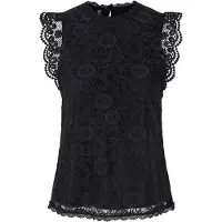 Pieces Spitzentop "PCOLLINE"