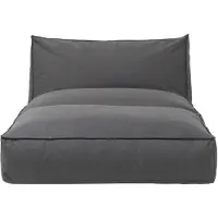Blomus Bett STAY coal, Kunstfaser, Kunststoff, Stahl pulverbeschichtet, Dark Grey, 62007