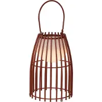 Lucide LED-Tischleuchte Fjara, rost