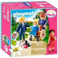 Playmobil Clara mit Vater und Fräulein Rottenmeier