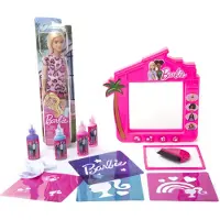 Barbie T-Shirt Design Studio Kreativ-Set mit Puppe