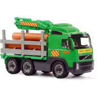 Polesie Volvo Holztransporter 45 x 19 x 25 cm Grün 1450653