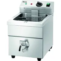 Bartscher Induktions- Fritteuse 162913 , Volumen: 8 Liter, 480 x 290 x 515 mm