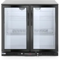 Hendi Bar Kühlschrank doppeltürig 200 l 230V 160W