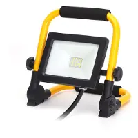 Aigostar LED Baustrahler - IP44 spritzwassergeschützt - 100W 9000 Lumen - 6500K Tageslichtweiß - inkl. 150cm Anschlussstecker