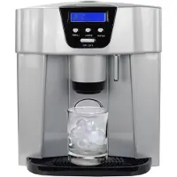 Syntrox Germany Syntrox Digitaler Eiswasser- und Eiswürfelbereiter mit Spender