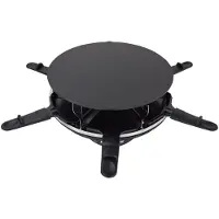 Syntrox Germany Raclette-Grill 6 Personen Glaskeramik 900W schwarz