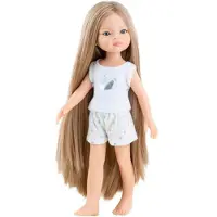 Paola Reina Friends Manic Pijama Weiße Puppe 32 Cm Weiß Kinder Weiß One Size