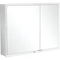 Villeroy & Boch My View Now Einbau-Spiegelschrank 100 cm, 2 Türen, mit Sensordimmer