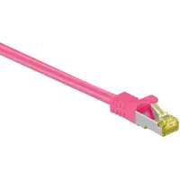 Alcasa 15m Cat7 RJ-45, 15 m, Cat7, S/FTP (S-STP), RJ-45, RJ-45, Magenta