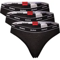 HUGO Stripe Tanga 3 Einheiten