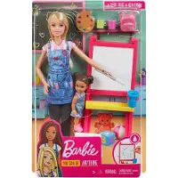 Mattel GJM29 - Barbie - You can be anything - Puppe, Spielset, Kunstlehrerin