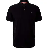 Tom Tailor Herren Basic Piqué Poloshirt, 29999 - Black, XXL