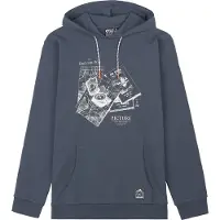 Picture D&S Map Hoodie Herren blau