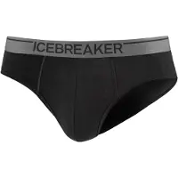 Icebreaker - Funktionsunterhose aus Merinowolle - M Anatomica Briefs Black für Herren aus Wolle - Größe M - schwarz