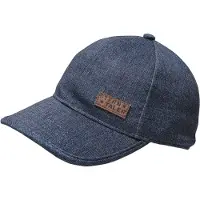 Sterntaler Schirmmütze "Basecap Jeans", Kinder, Gr. 53, blau (marine), Mützen Schirmmütze