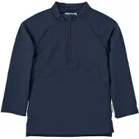 Sterntaler Badeanzug "Badeshirt langarm uni", Kinder, Gr. 80, Einheitsgröße, blau (marine), Obermaterial: 82% Polyamid PA. 18% Elasthan EL., Badeanzüge Badeanzug