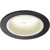 SLV 1003893 NUMINOS M DL, Indoor LED Deckeneinbauleuchte schwarz/weiß 4000 K 40°