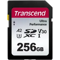 Transcend SDXC 340S, 256 GB, SDXC, UHS-I, 160 MB/s, 90 MB/s, Class 3 (U3)