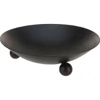 Ambiance -Kamin, Eisen, 57x15 cm, schwarz