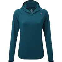 Mountain Equipment - Women's Glace Hooded Top - Hoodie Gr 34 blau