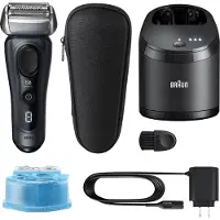 Braun Series 8 8463cc, Folienschaber, Grau, Ladend, Akku, Lithium-Ion (Li-Ion), 60 min