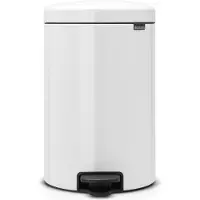 Brabantia 111846, 20 l, Rund, Weiß, Terrasse, 29 cm, 290 mm