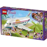 LEGO 41429 Friends Heartlake City Flugzeug Spielzeug ab 7 Jahren, Set mit 3 Mini Puppen und Zubehör