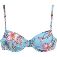 LASCANA Bügel-Bikini-Top "Malia" mit tropischem Print