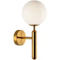 VIOKEF Wandleuchte Jolin mit Kugelglas
