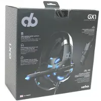 Veho VAB-001-GX1, Kabelgebunden, 20 - 20000 Hz, Gaming, 360 g, Kopfhörer, Schwarz