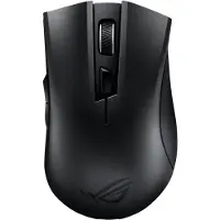 Asus ROG Strix Carry Maus - rechts - Optisch - RF kabellos + Bluetooth - 7200 DPI - Schwarz