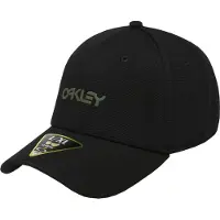 Oakley Apparel 6 Panel Stretch Metallic Hat blackout (02E) L/XL