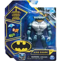 Spin Master DC Comics Batman 10cm-Actionfigur mit Missionskarte und 3 geheimen Ausrüstungsteilen - unterschiedliche Varianten, 100 g