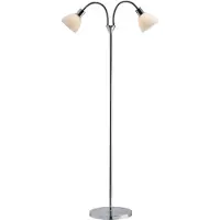Nordlux Stehlampe Ray 2-flammig chrom