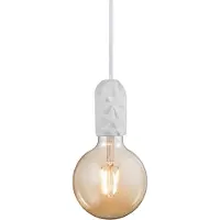 Nordlux Pendelleuchte Hang in Weiß E27