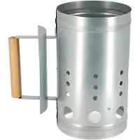 Esschert Design Grill Anzünder Kohle Starter Eisen BBQ Briketts Kamin Ofen Anzünd Schnell Metall