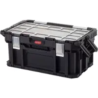 Curver Werkzeugkasten Connect Cantilever 22", schwarz