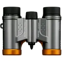 Pentax UD 9x21 Fernglas – Porro-Prismen – Grau und Orange – Mehrfach vergütete Optik – 195 g