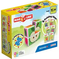 Geomag MagiCube Fruit - 4 pcs, Mehrfarbig, 4 Stück(e), Junge/Mädchen, 1,5 Jahr(e), Quadratisch, Abbildung