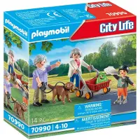 Playmobil City Life Großeltern mit Enkel, 4 Jahr(e), Mehrfarbig, Kunststoff