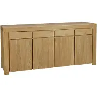 Lestix International Sideboard Hillsta Teak Massivholz von Teako Design