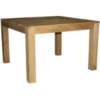 Lestix International Esstisch Kalmar aus Teakholz - Maße (B x H x T) cm: 150 x 78 x 150