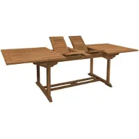 Teako Design Ausziehtisch Parma 200 - 300 x 100 x 75 cm