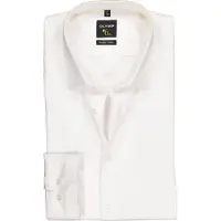 Olymp Businesshemd "No. Six super slim", Herren, Gr. 46, N-Gr, weiß, Obermaterial: 97% Baumwolle, 3% Elastolefin, Hemden Businesshemd