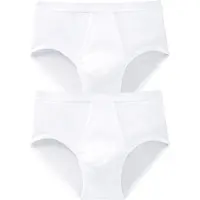 Schiesser Unterhose Herren 005052 Original DR White (2er Set)-XXXXL