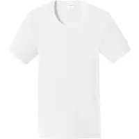 Schiesser T-Shirt Herren 205175 Essentials DR White-XXXL