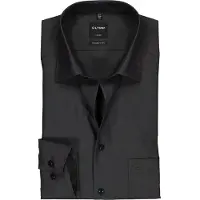 Olymp Hemd Luxor Modern-Fit Dunkelgrau