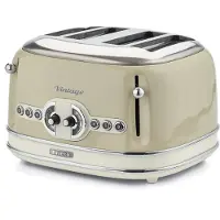 Ginza.se Vintage 4-Schlitz-Toaster blau